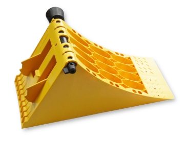 Unterlegkeil & Halter E53 Kunststoff 6500kg Hemmschuh Bremskeil LKW Traktor